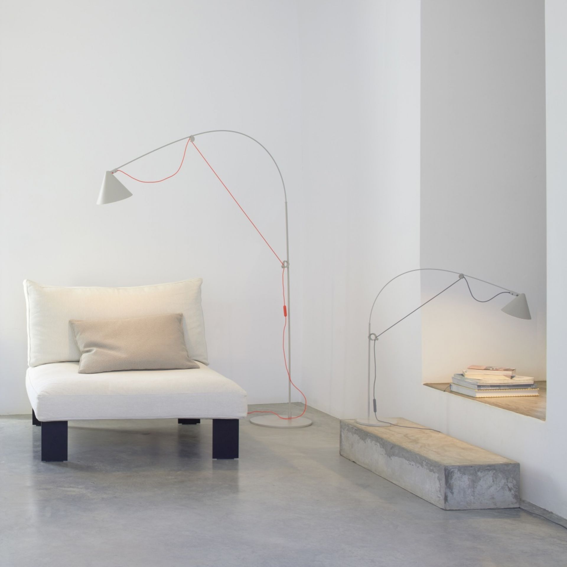 Silk floor lamp hotsell